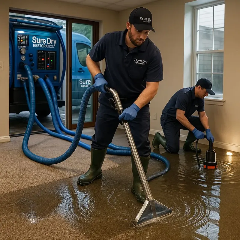 Water Extraction and Removal process in Lakeside, FL